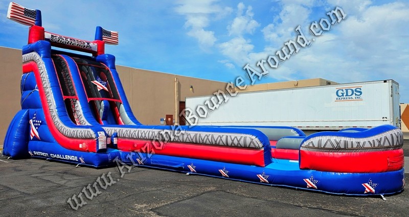 Patriot Themed Water Slide Rental Phoenix Arizona